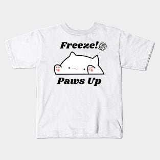 Freeze Paws Up Kids T-Shirt